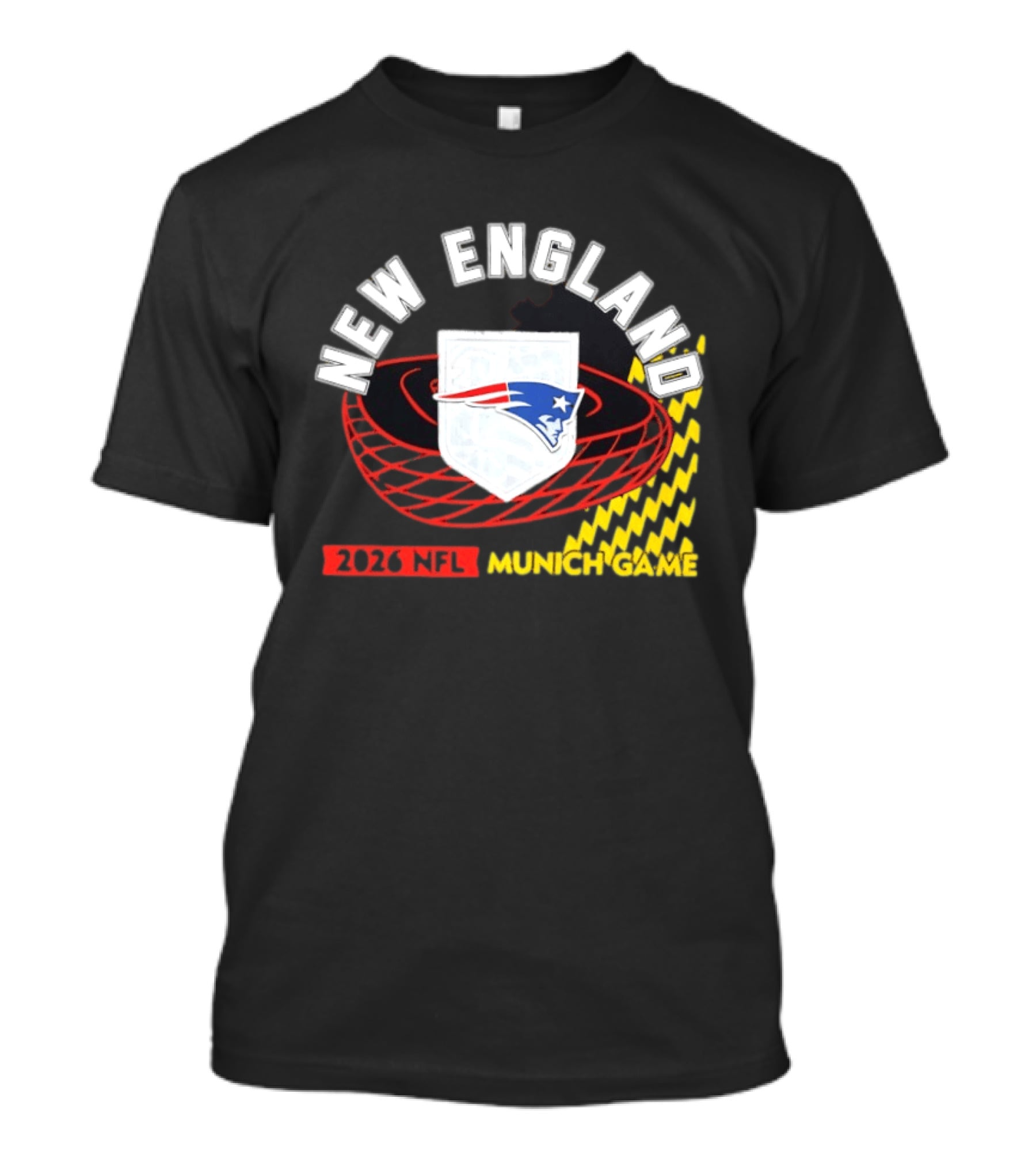New England Patriots 2026 NFL Munich Game T-Shirt