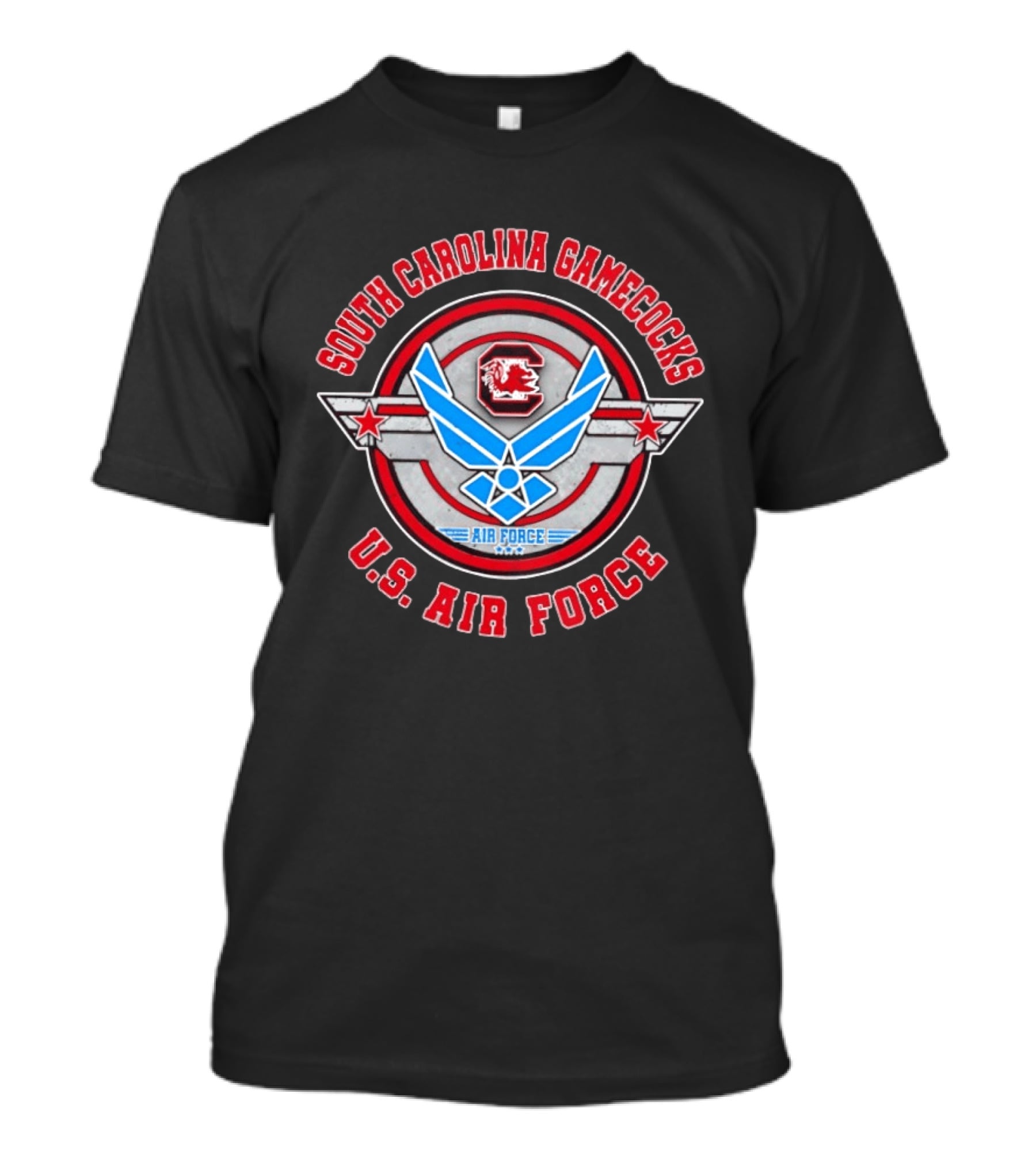 South Carolina Gamecocks U.S. Air Force Collaboration T-Shirt