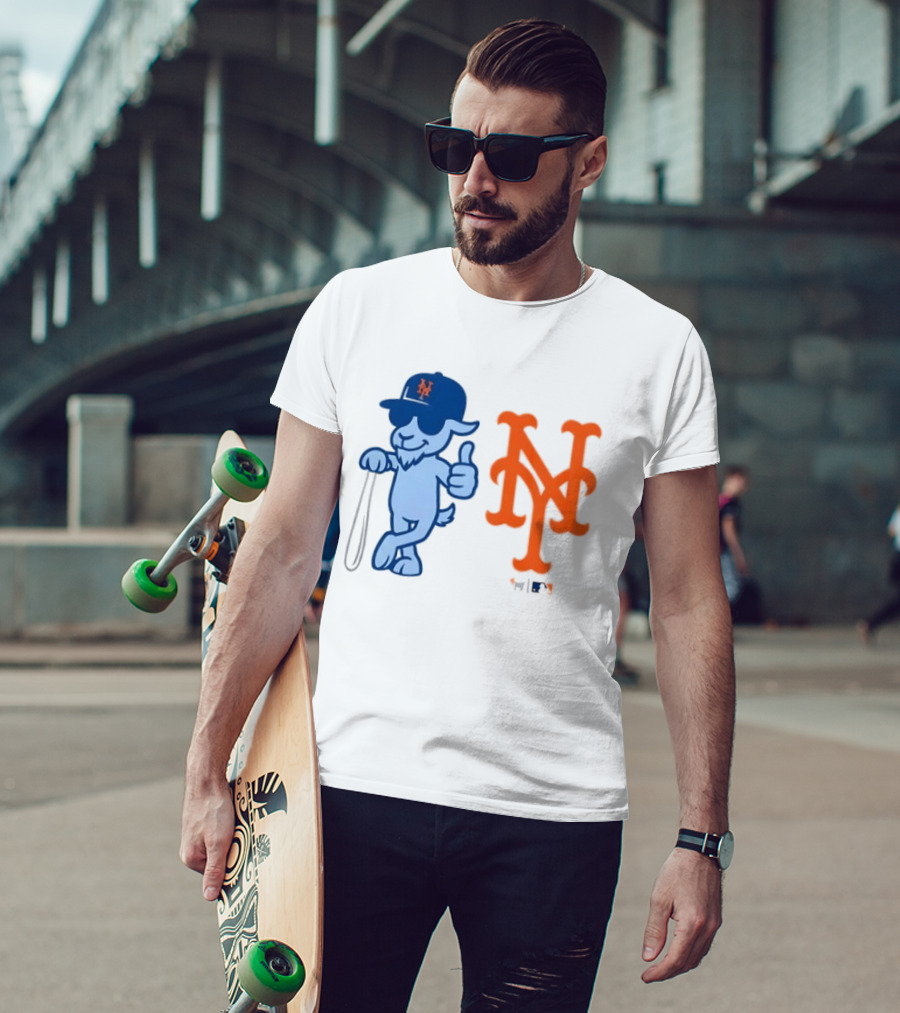 GOAT USA New York Mets Baseball Fan Gear T-Shirt