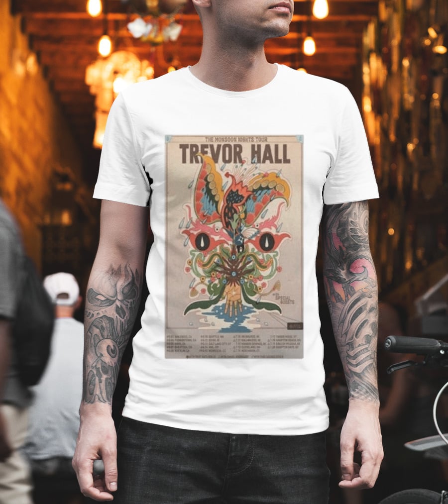 Trevor Hall The Monsoon Nights 2025 Tour Special Guests T-Shirt
