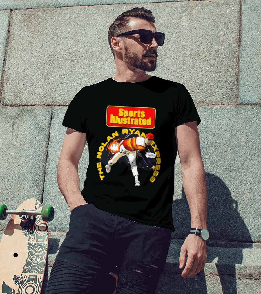 Sports Illustrated The Nolan Ryan Express Too Much Heat T-Shirt