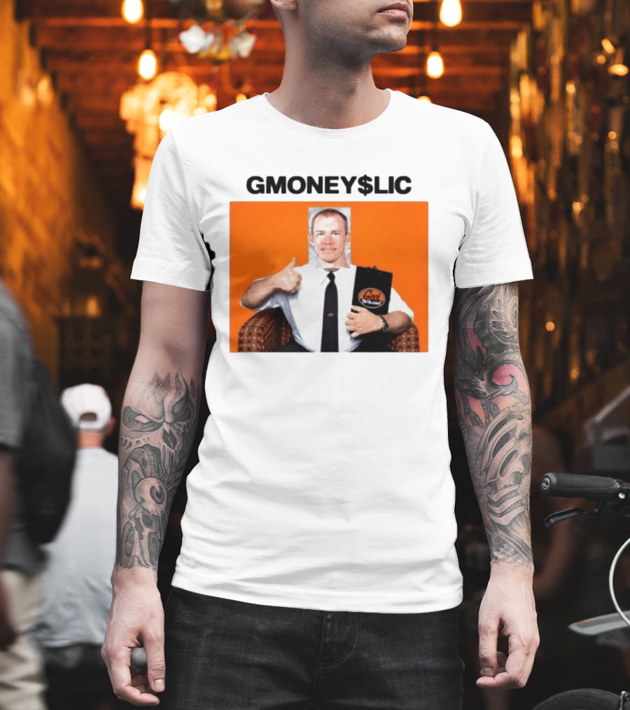 GMoney$lic Boston Bruins Thumbs Up Orange T-Shirt