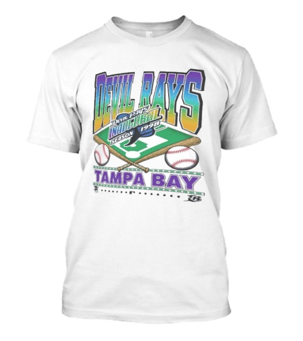 Tampa Bay Devil Rays Inaugural Season 1998 T-Shirt
