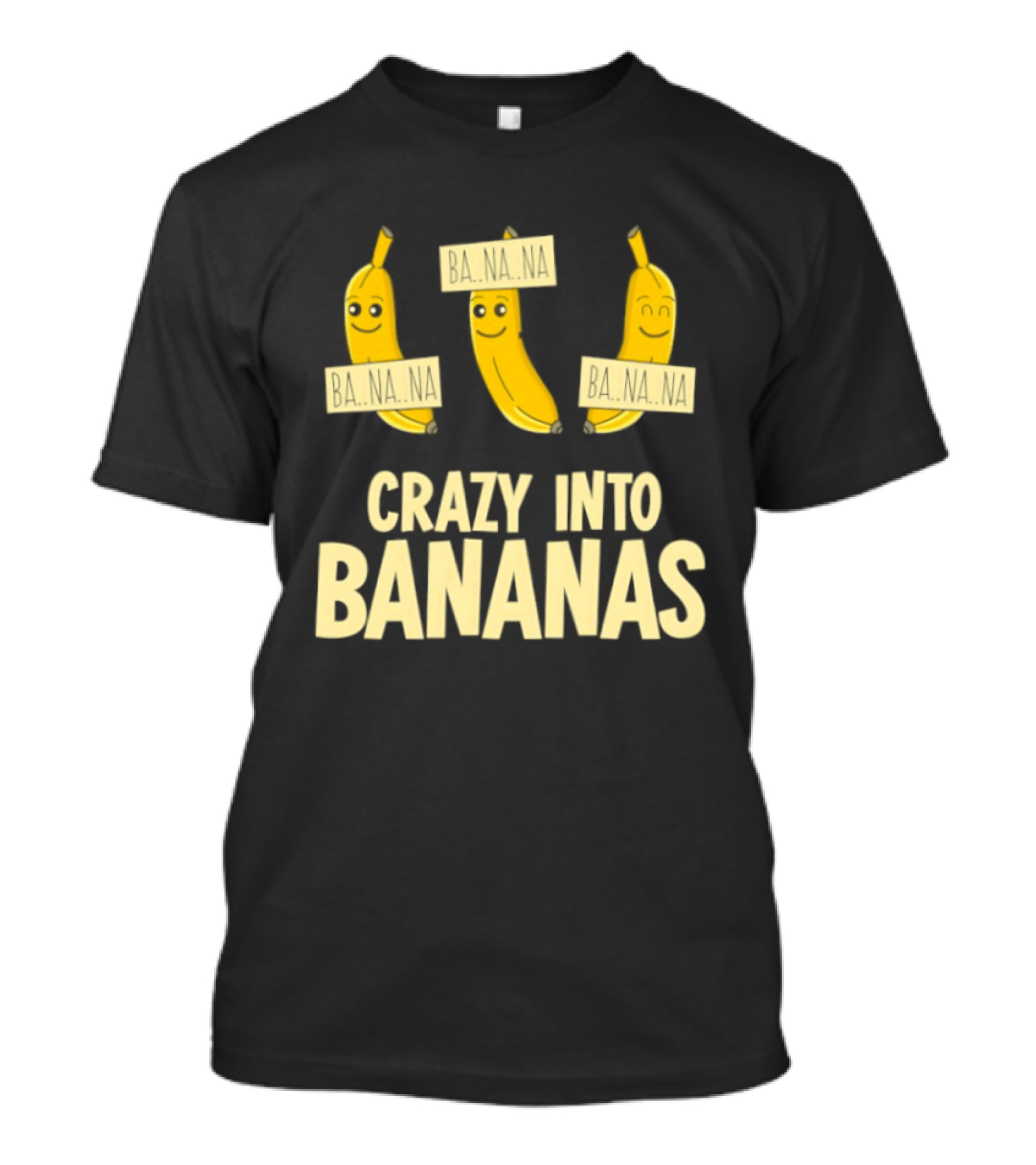 Crazy Bananas Funny Dancing Bananas T-Shirt