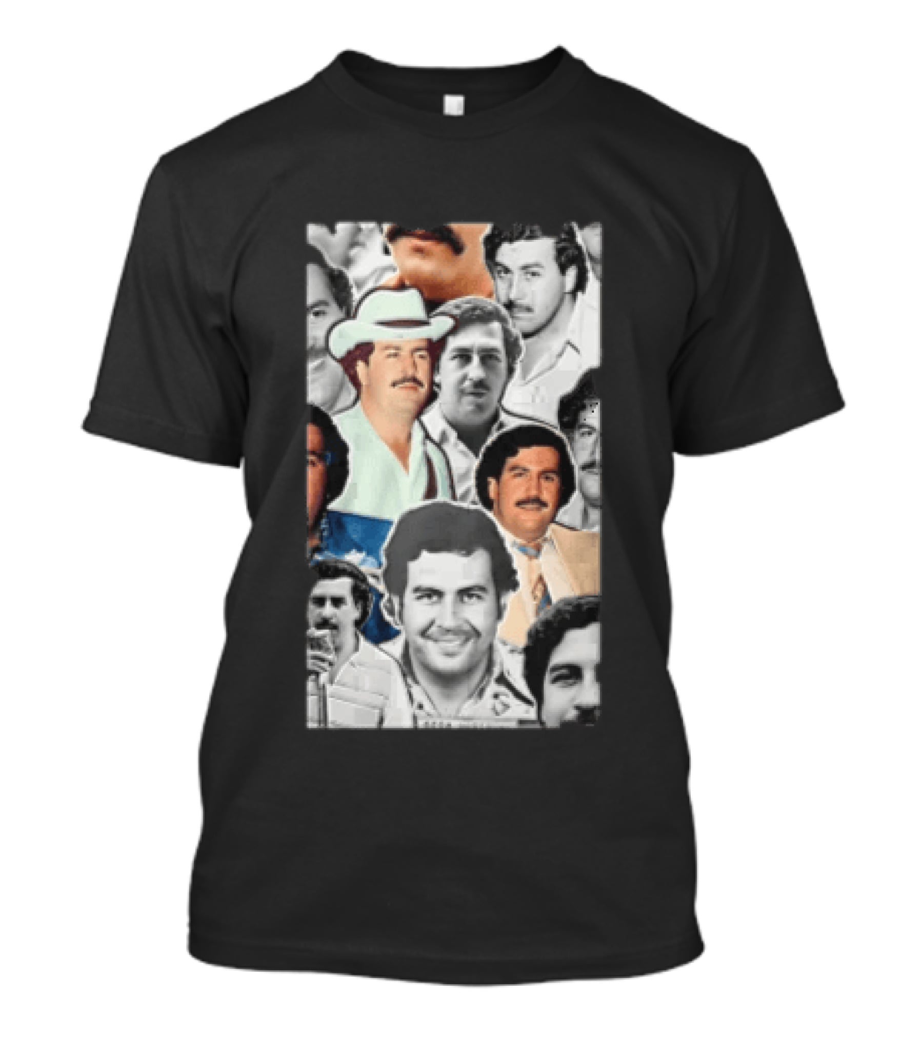 Otto Jurasica Pablo Escobar Collage T-Shirt