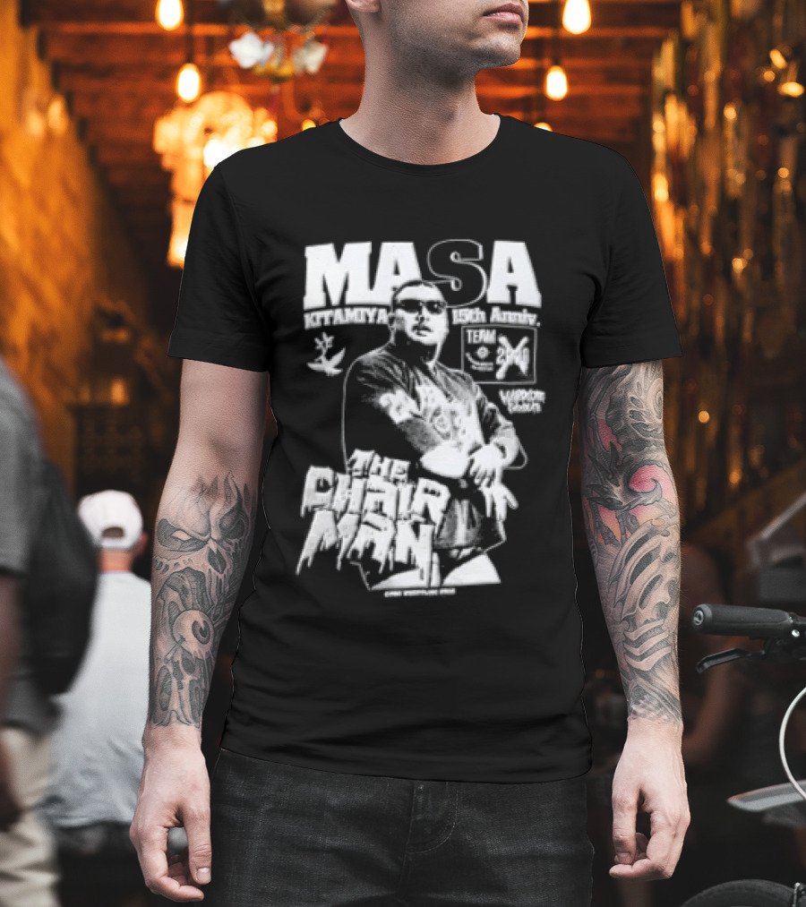 Masa Kitamiya Pro Wrestling Noah We Sold Our Souls 2000 T-Shirt