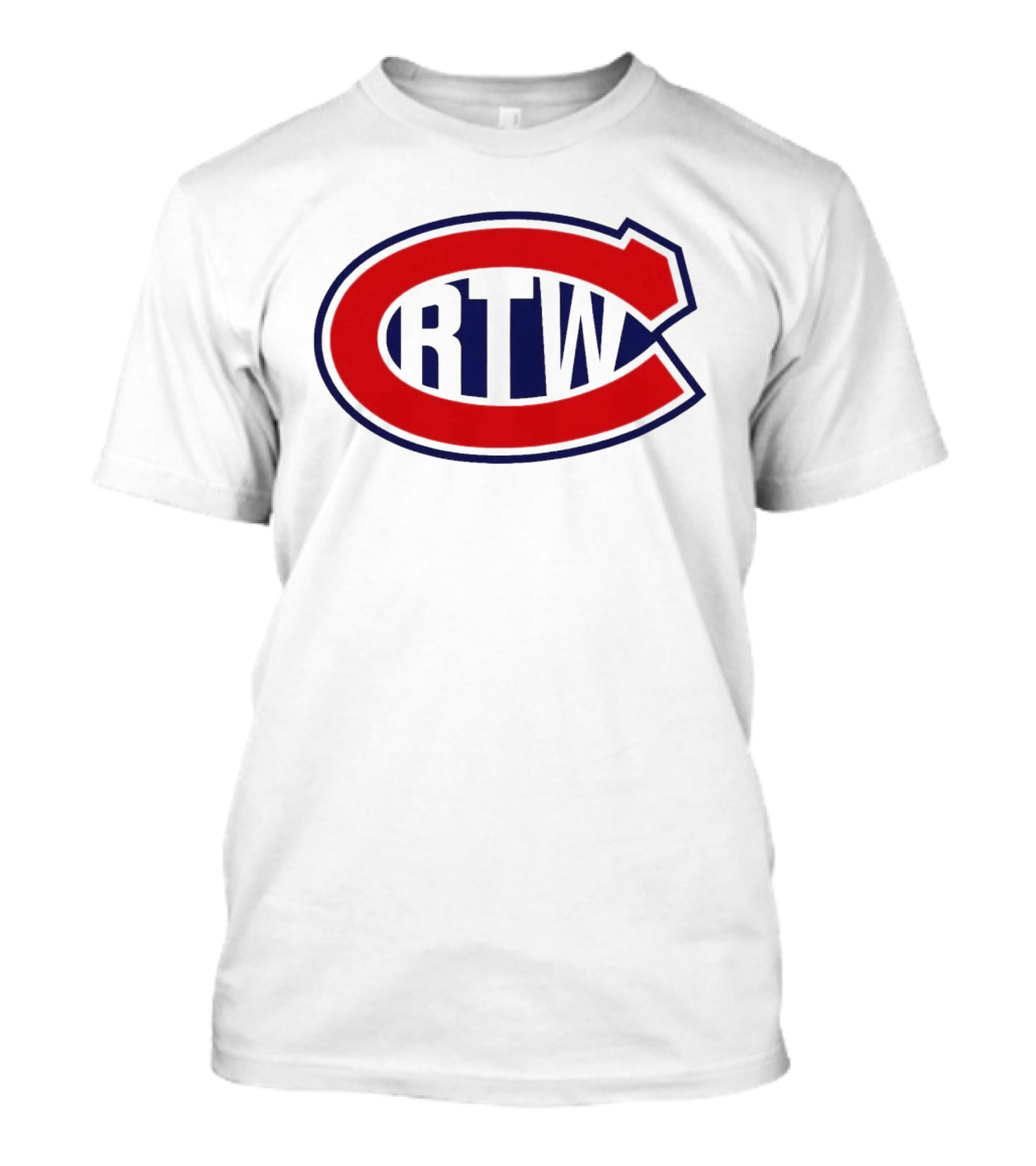 Corteiz CRTW Red Blue Oval T-Shirt