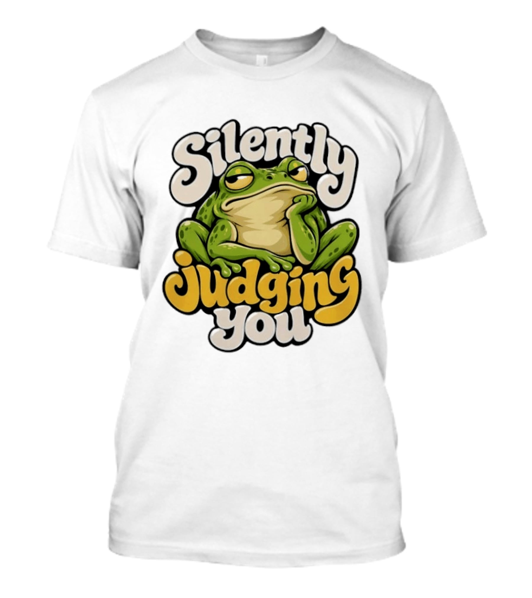 Silently Judging You Frog T-Shirt