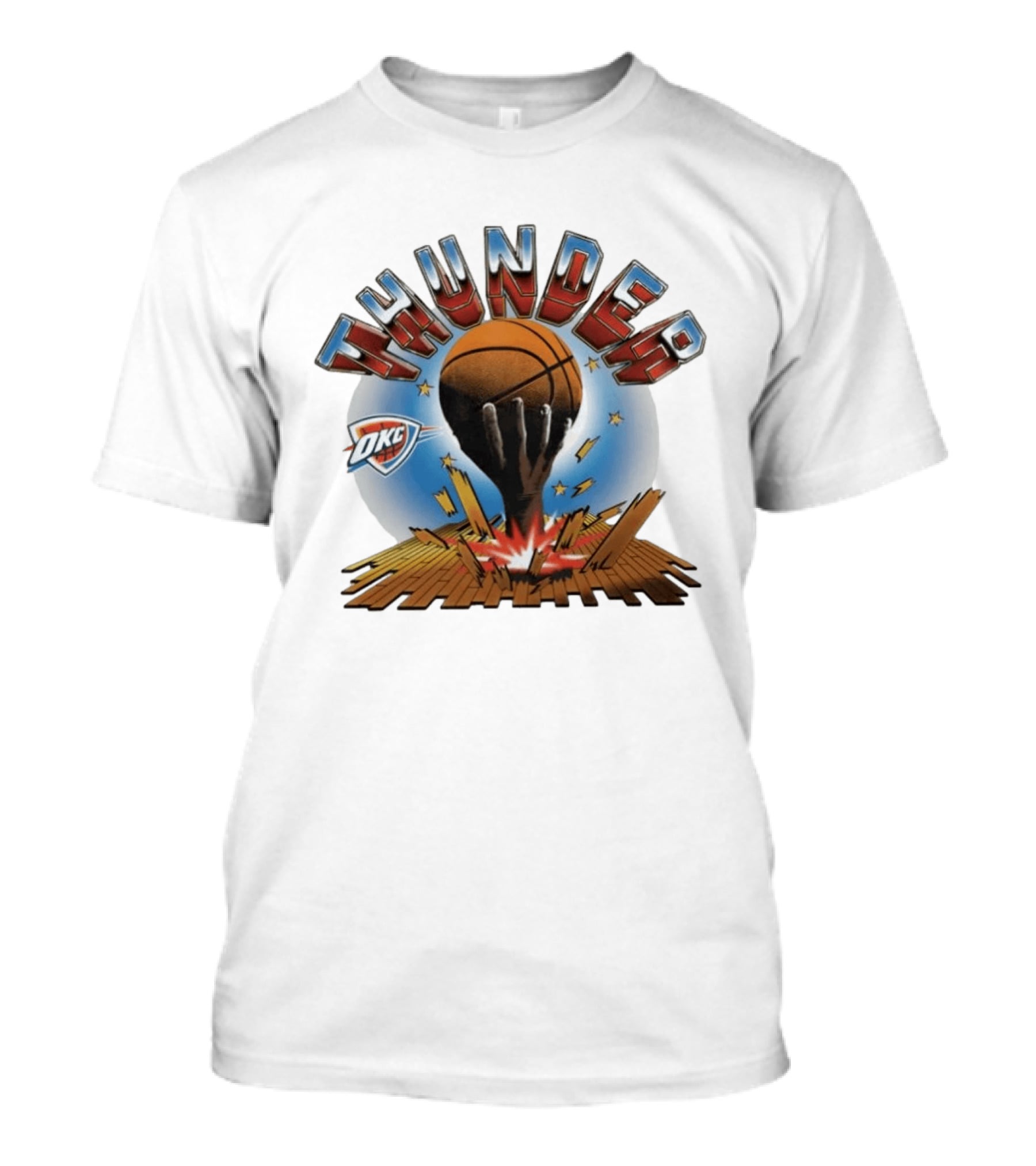 OKC Thunder Basketball Explosive T-Shirt