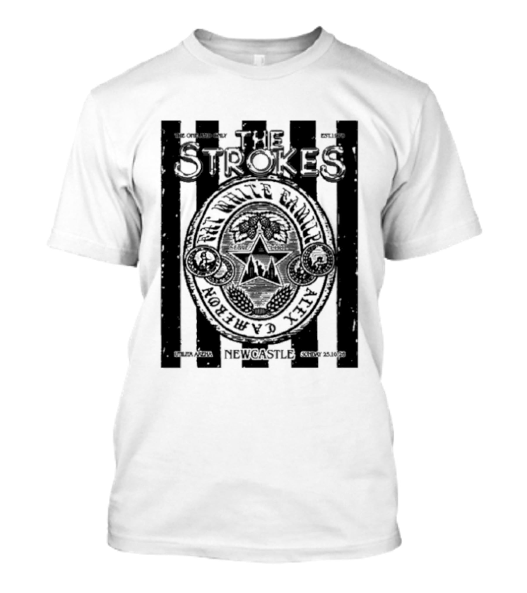 The Strokes October 25 2026 Utilita Arena Newcastle UK Concert Event T-Shirt