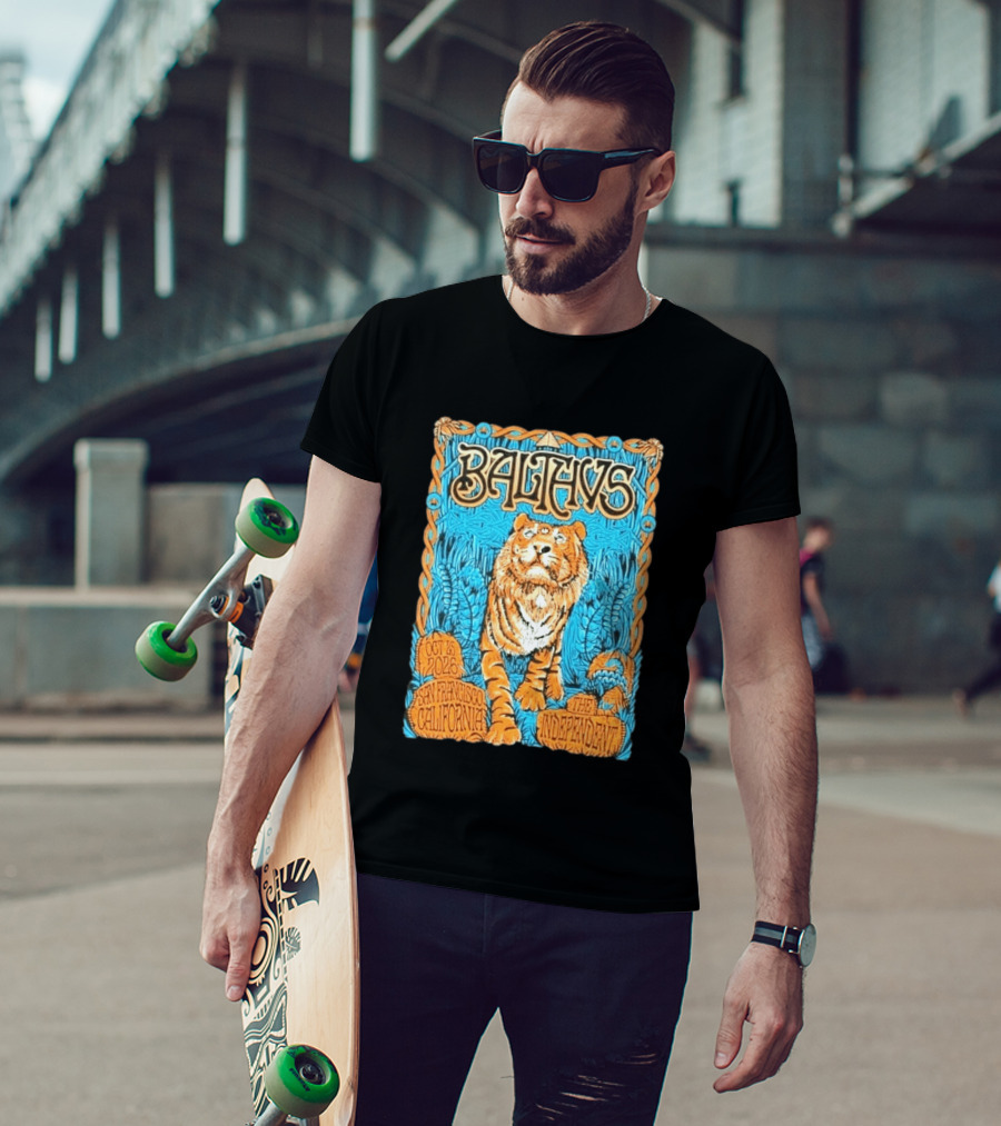 Balthvs The Independent San Francisco October 25 2026 Tiger Event T-Shirt