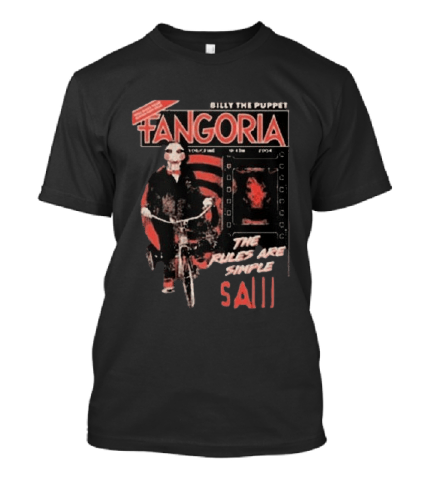 Fangoria Saw Billy The Puppet The Rules Are Simple T-Shirt