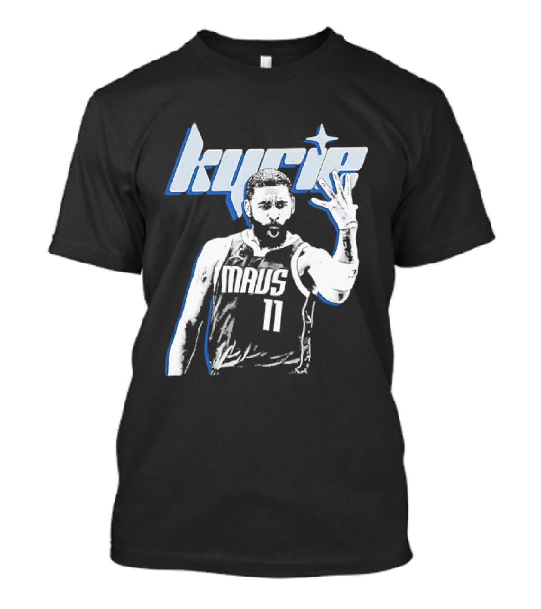 Kyrie Irving Dallas Mavericks Number 11 Mavs Star T-Shirt