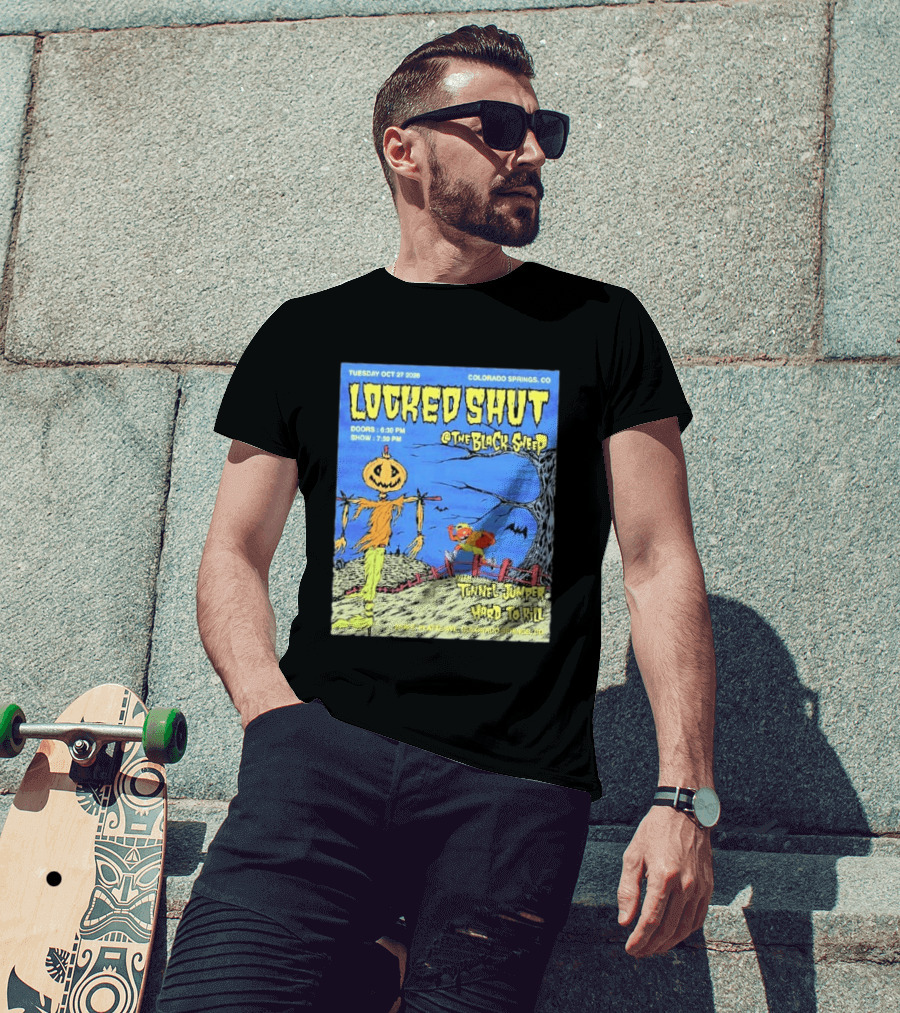 Locked Shut The Black Sheep Tunnel Jumper Hard To Kill Colorado Springs October 27 2026 T-Shirt