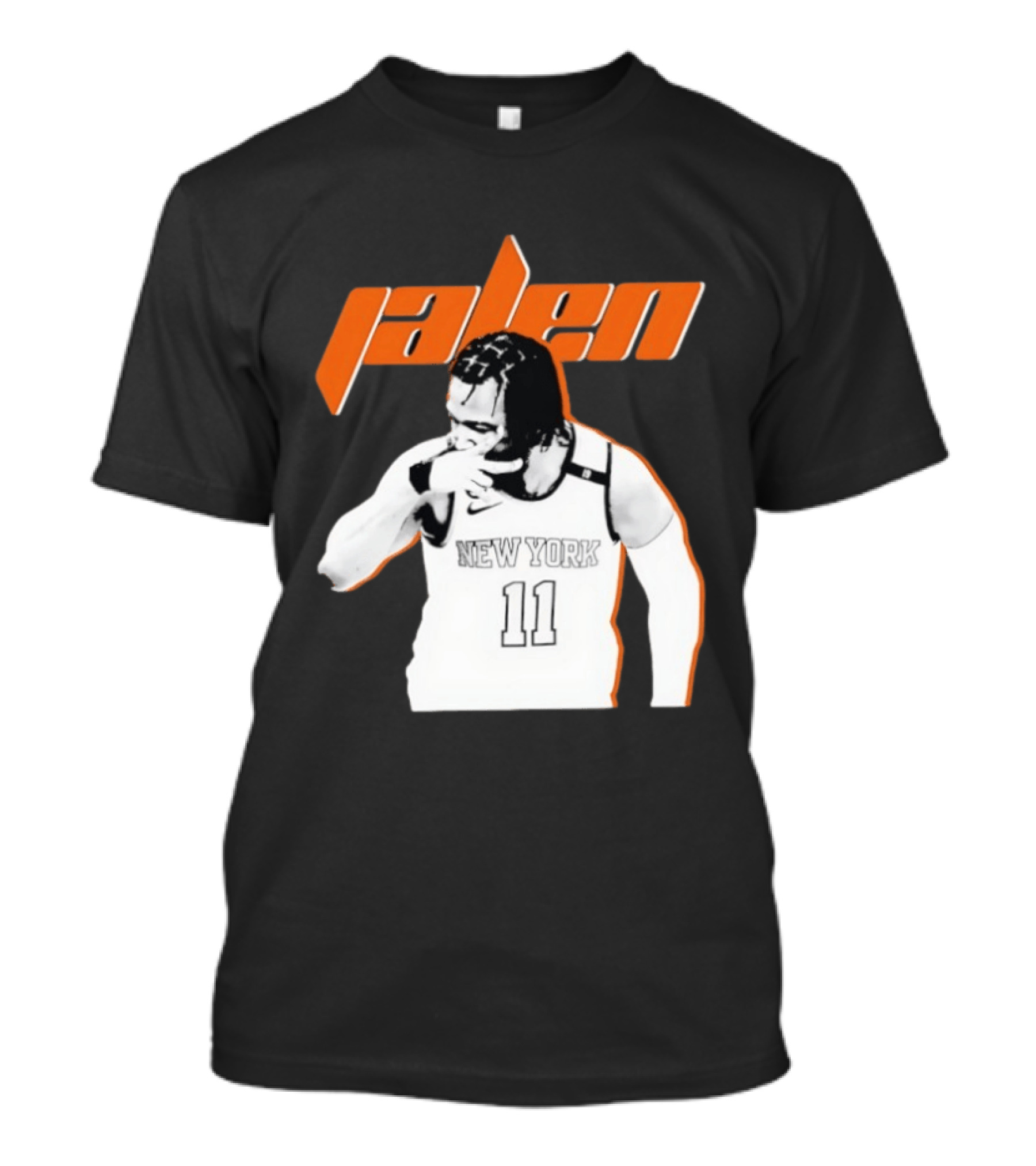 Jalen Brunson New York Knicks Number 11 Player T-Shirt