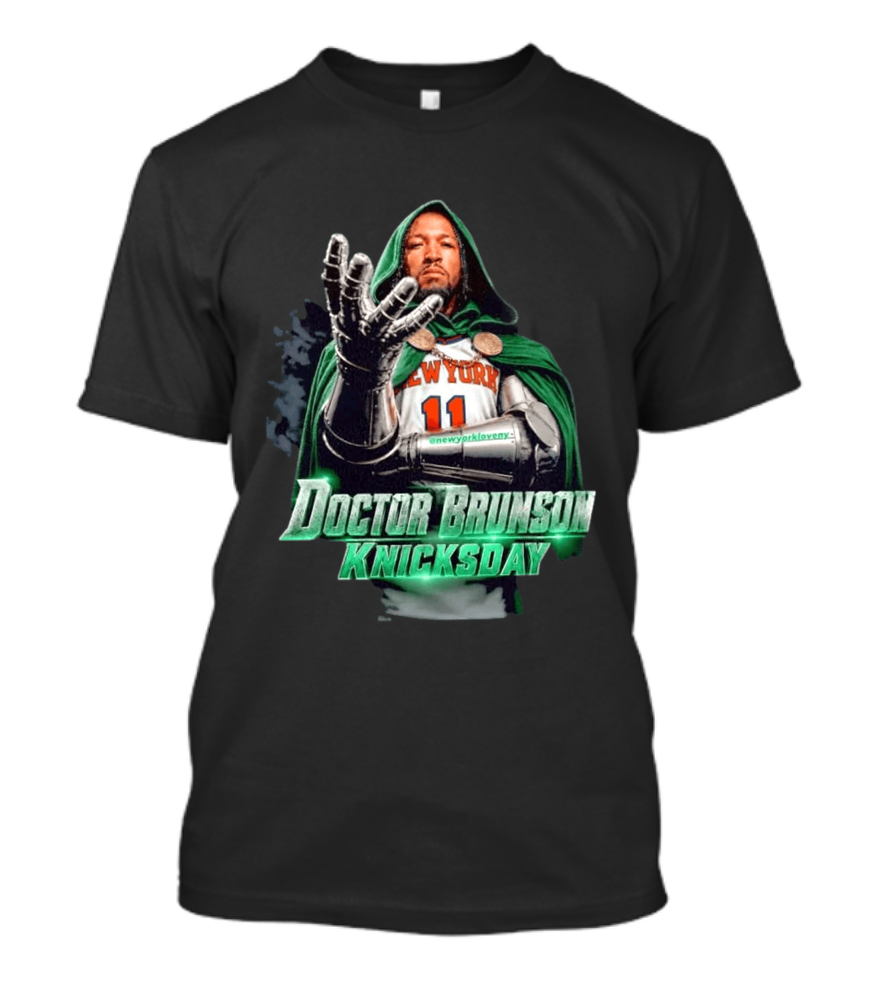 Jalen Brunson Doctor Brunson Knicks Day New York NBA #newyorkloveny T-Shirt