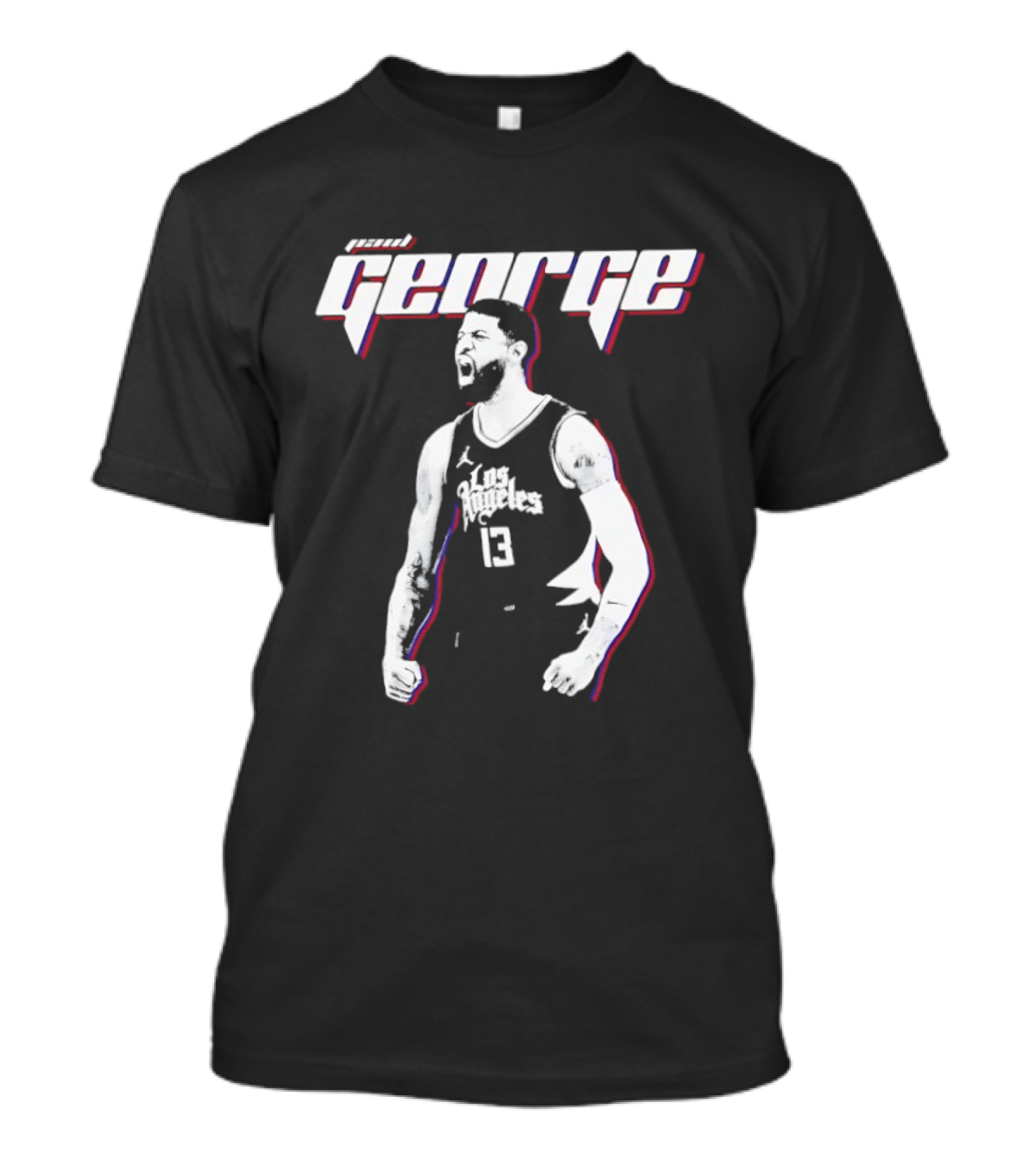 Paul George Los Angeles Clippers Number 13 T-Shirt
