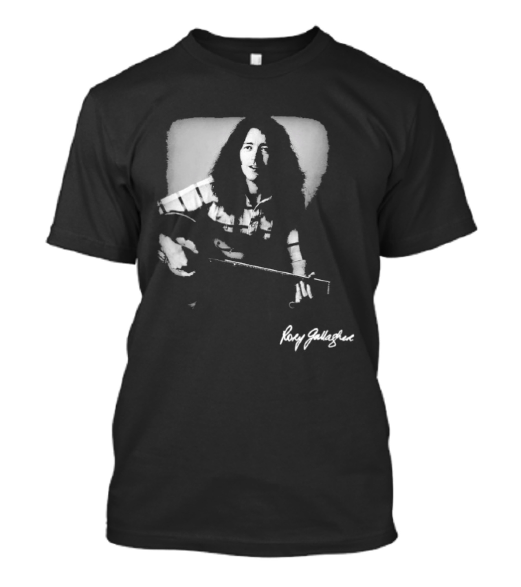 Rory Gallagher Photo Signature Musician T-Shirt