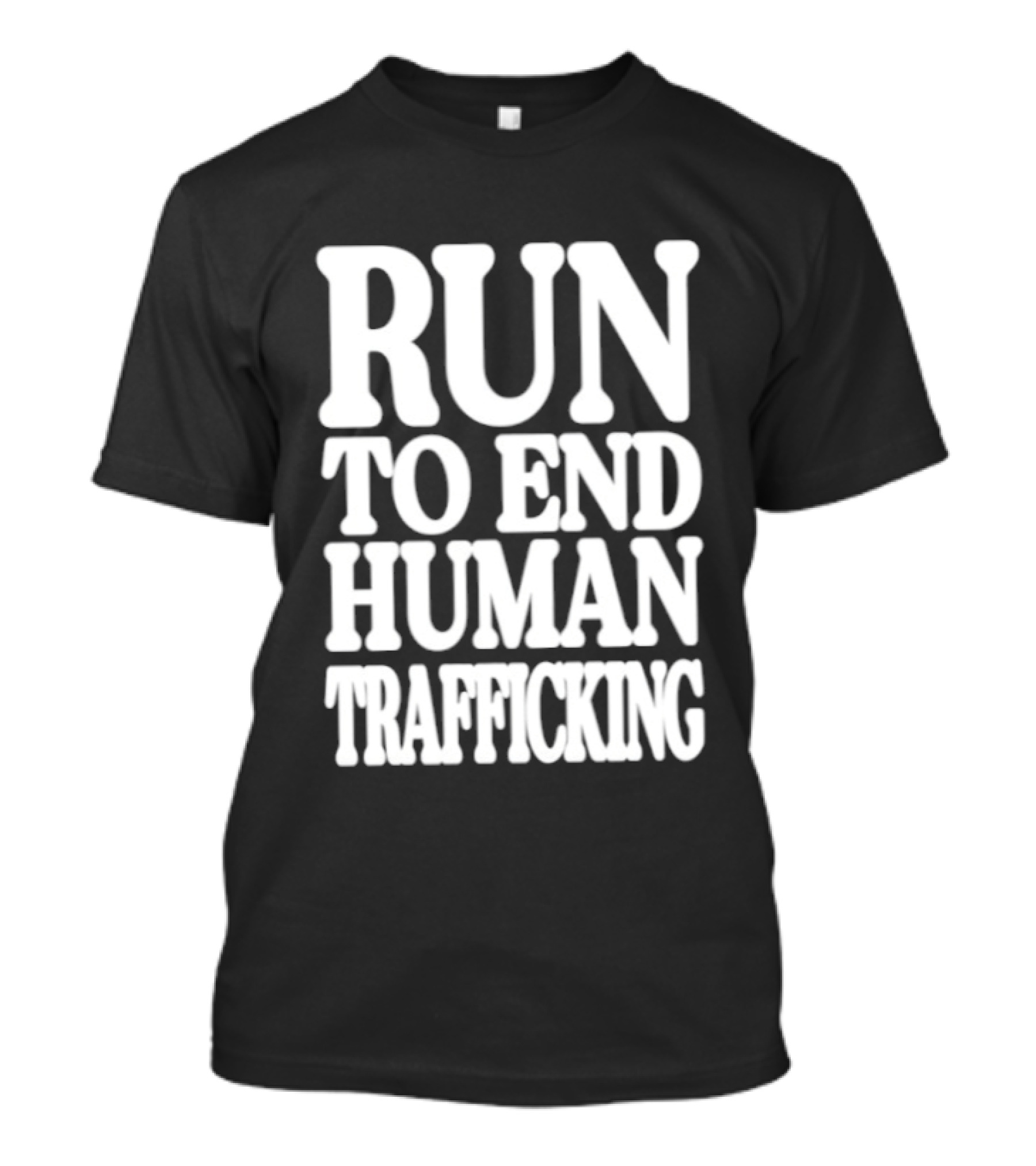Run To End Human Trafficking Activism Social Justice Movement T-Shirt