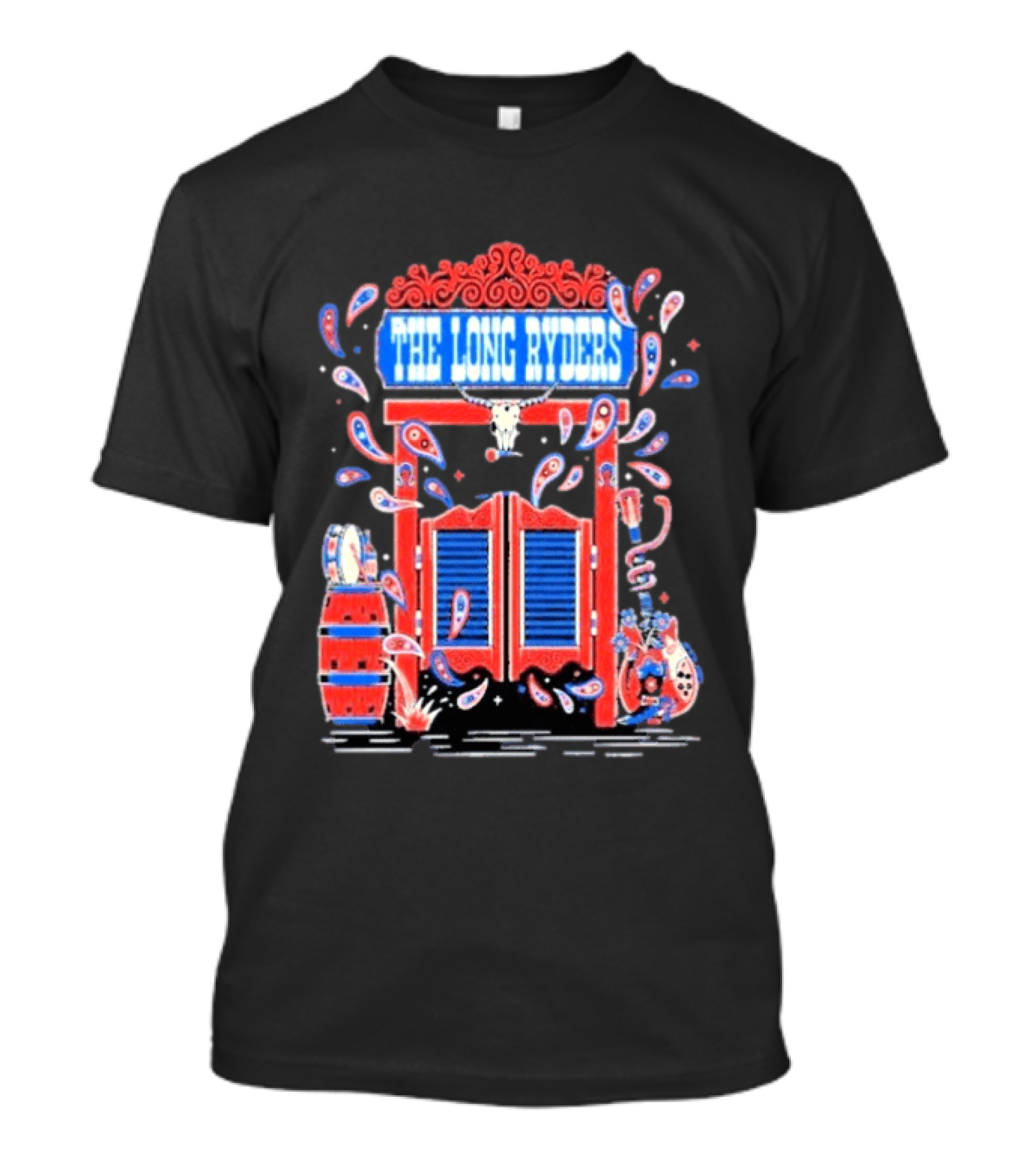 The Long Ryders Native Sons Album 40th Anniversary Tour 2025 Saloon T-Shirt
