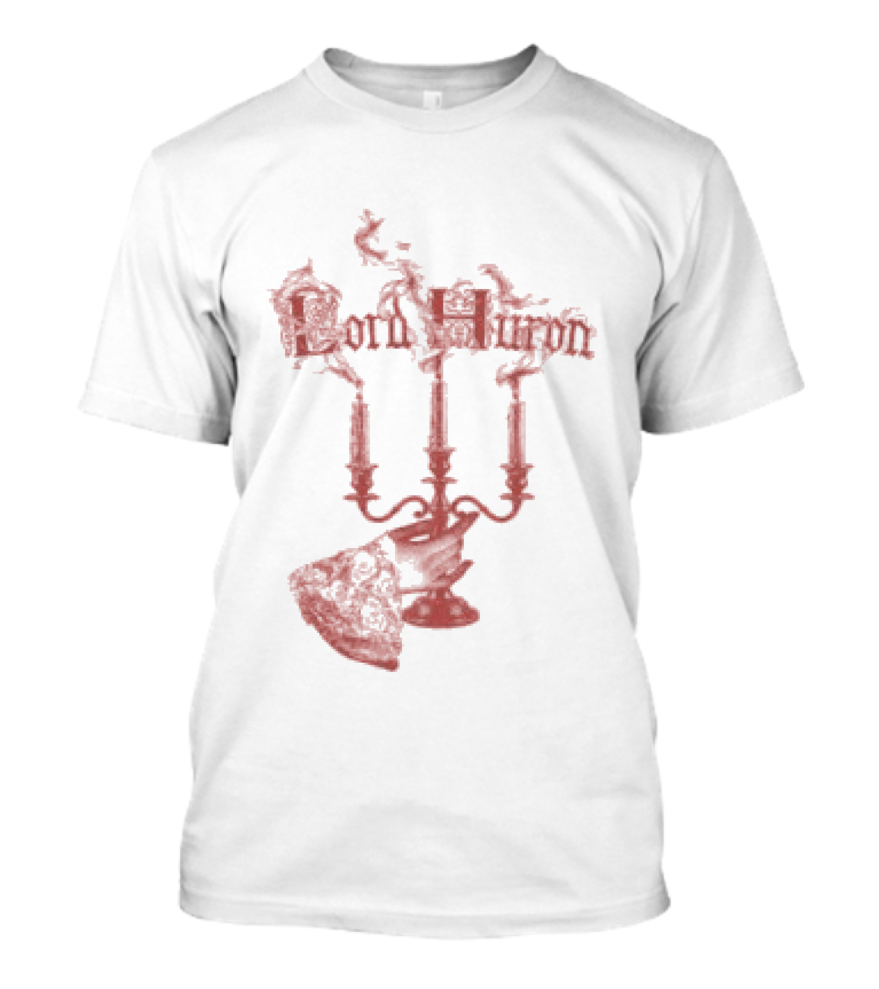 Lord Huron Sleepwalker Candelabra Red Candle Holder T-Shirt