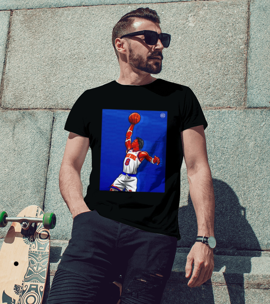 OG Anunoby New York Knicks Dunk Action Moment 8 Jersey T-Shirt