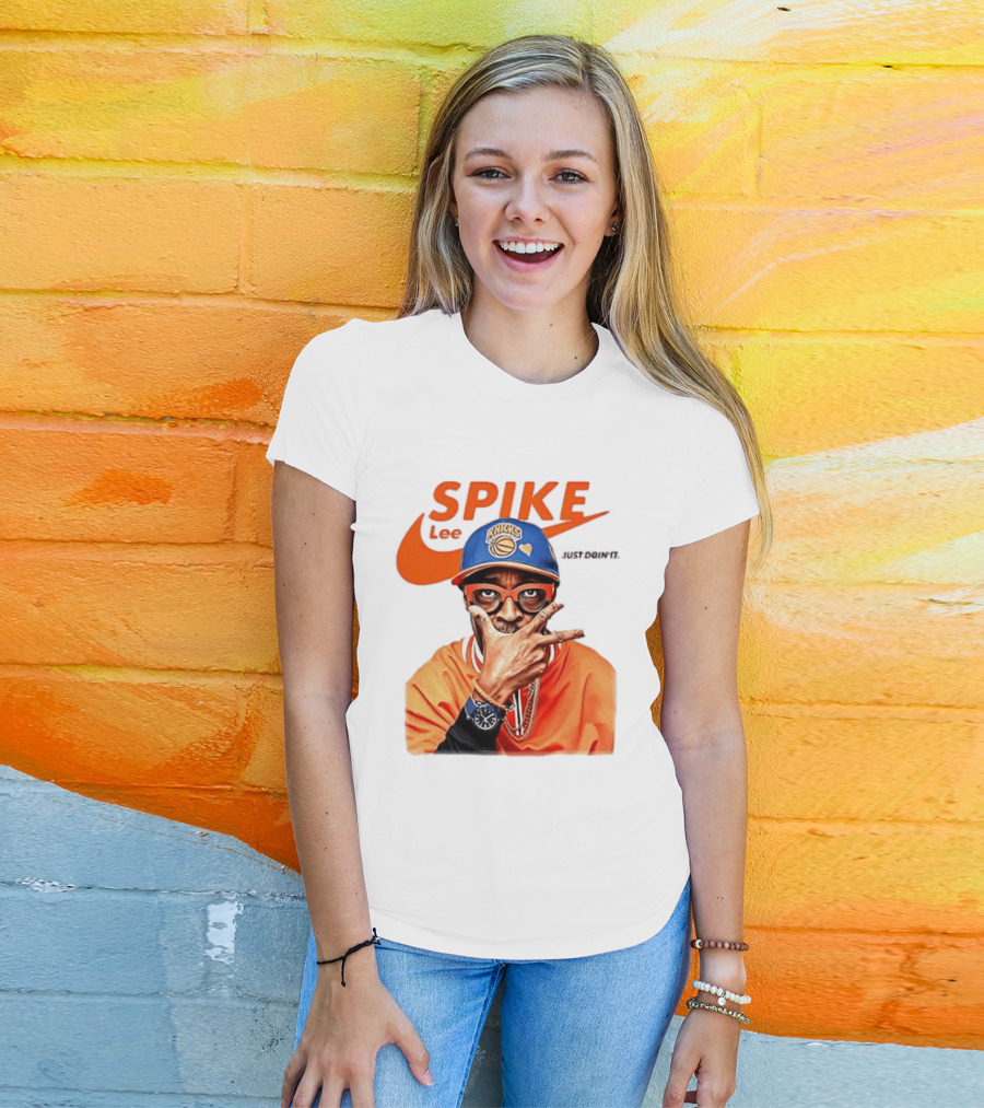 Spike Lee Knicks New York JUST DOIN IT T-Shirt