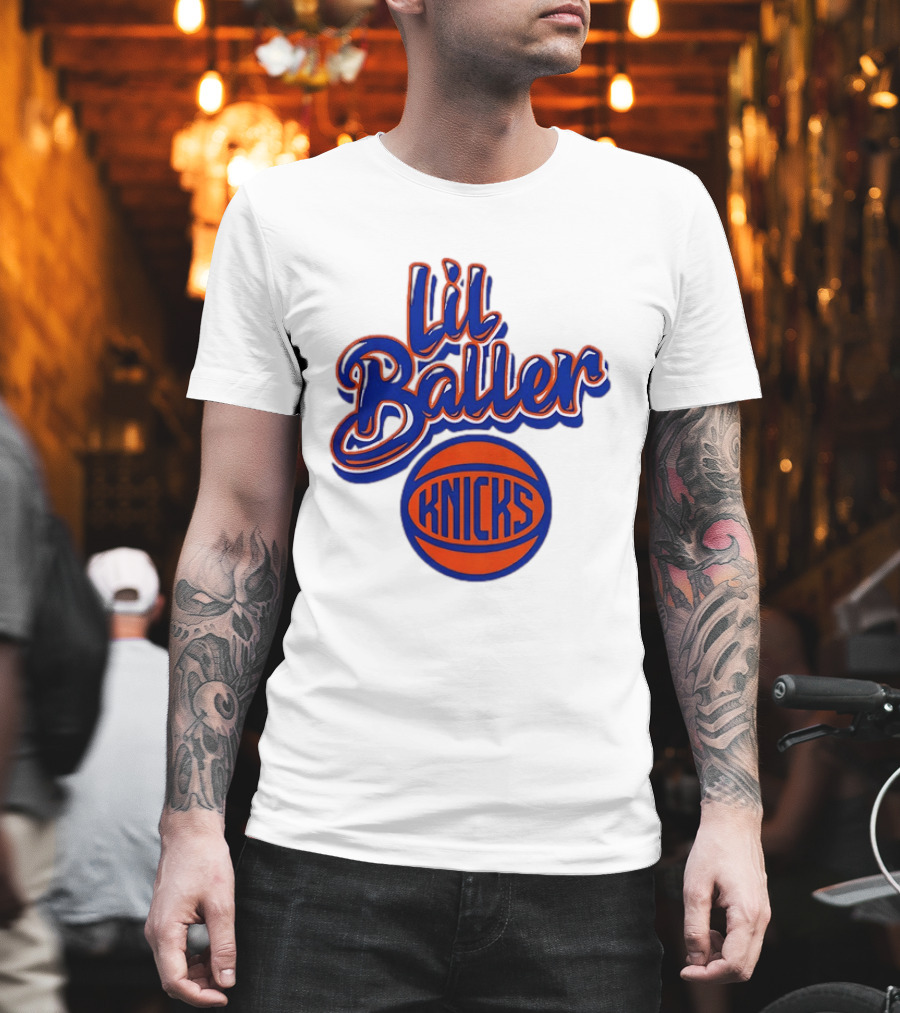 Lil Baller New York Knicks NBA Pride Month 2026 T-Shirt