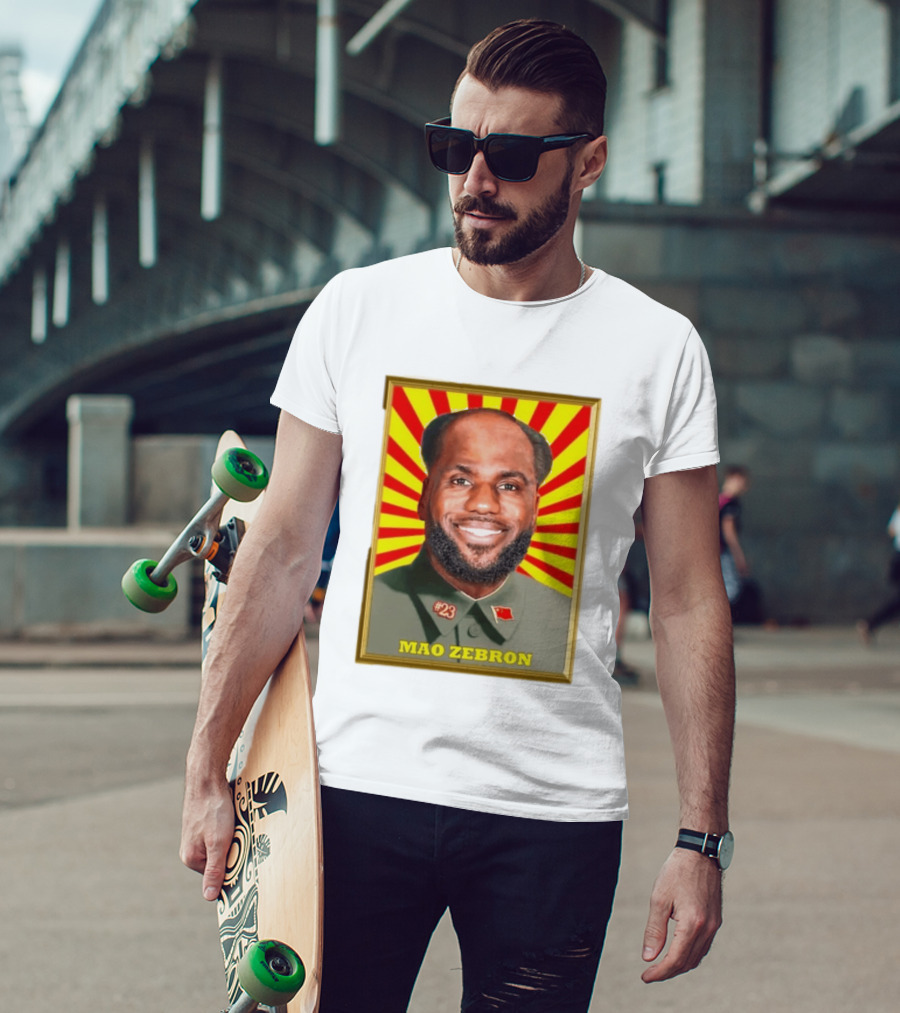 Mao Zebron #23 Lebron James Meme T-Shirt