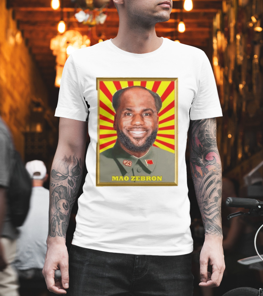 Mao Zebron #23 Lebron James Meme T-Shirt
