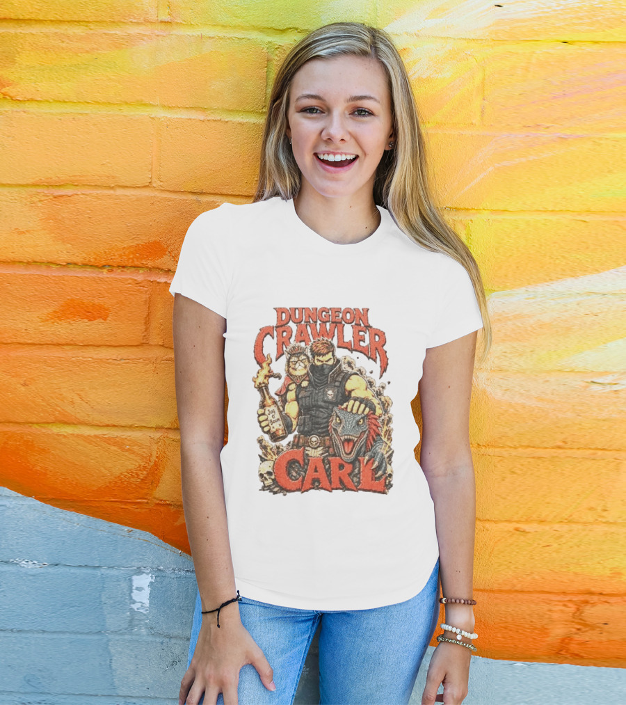 Dungeon Crawler Carl Princess Donut And Mongo You Will Not Break Me T-Shirt