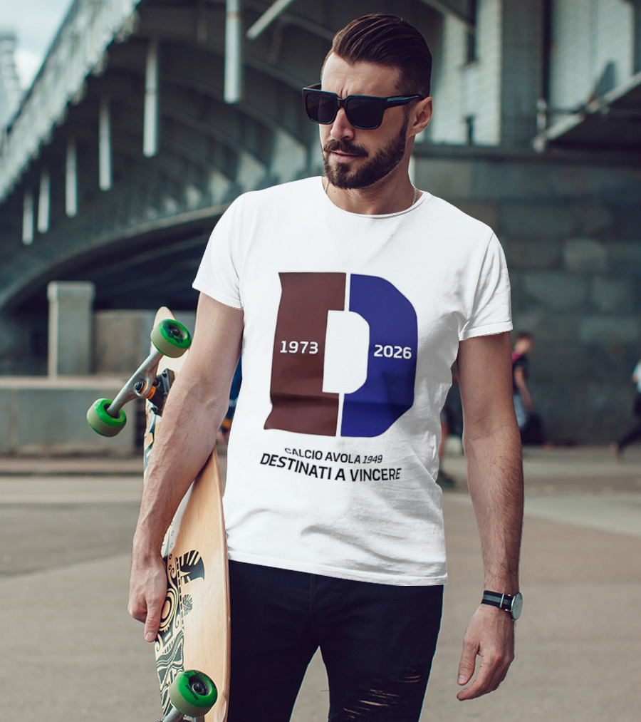 Calcio Avola 1949 Destinati A Vincere 1973 2026 T-Shirt