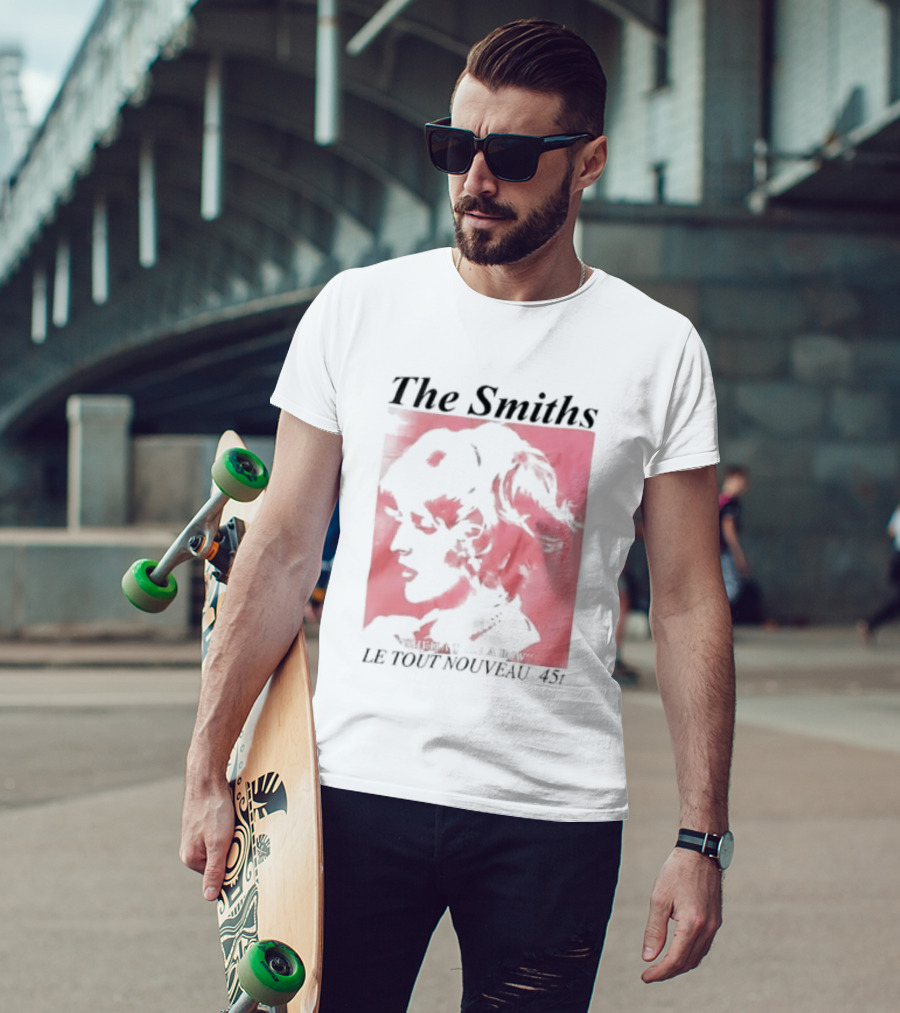 The Smiths Le Tout Nouveau 45T Red Art Music T-Shirt