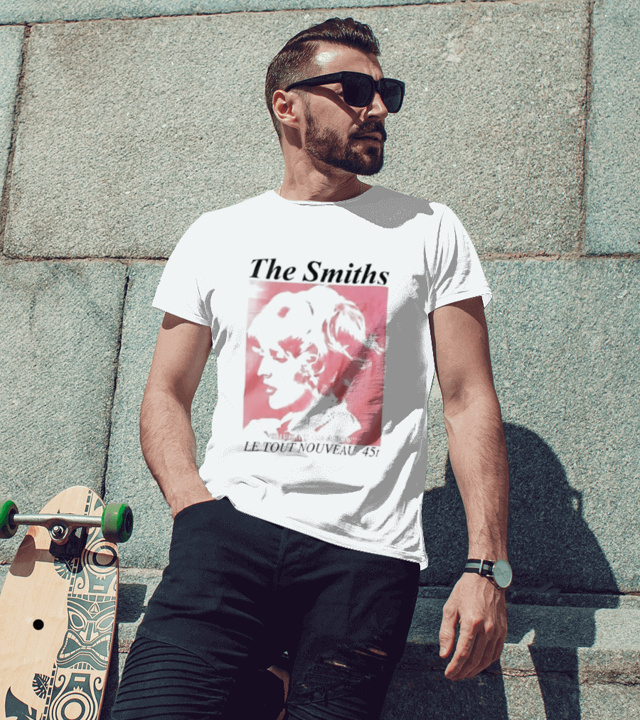 The Smiths Le Tout Nouveau 45T Red Art Music T-Shirt