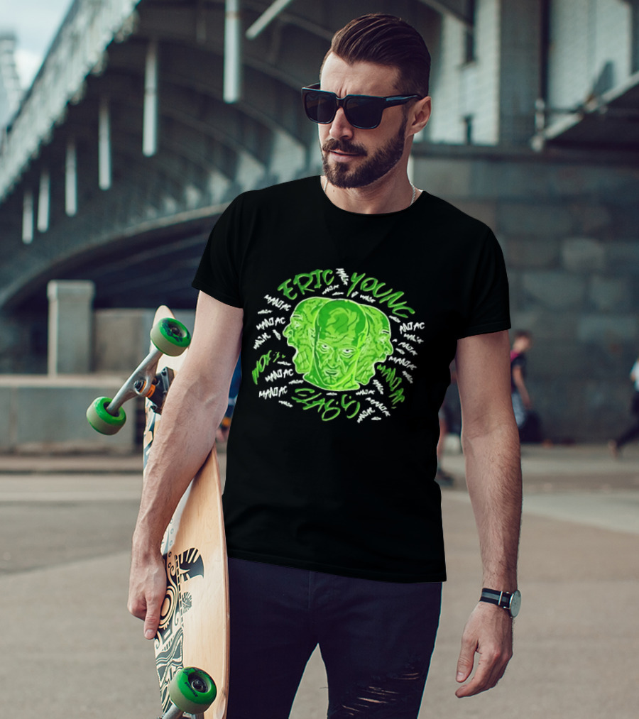Eric Young Maniac Multiface World Class Green T-Shirt