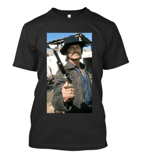 Remembering Charles Bronson 1921 2003 Classic Western Cowboy Hero T-Shirt