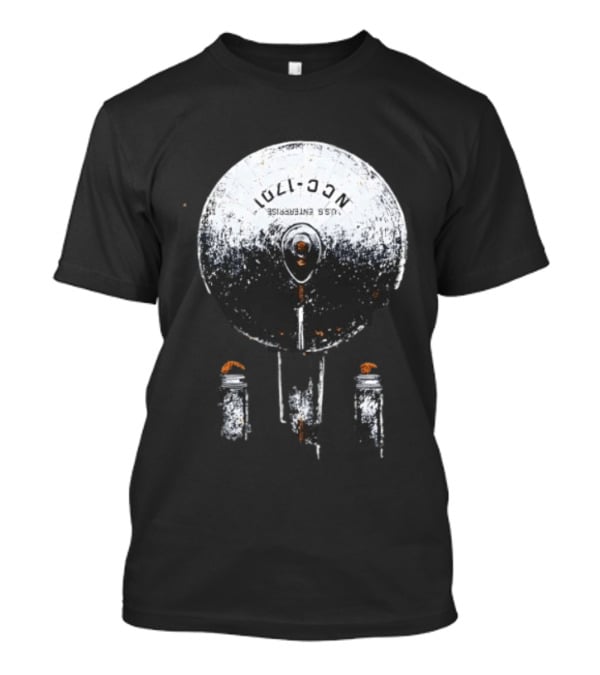 USS Enterprise NCC 1701 Boldly Go Starship T-Shirt