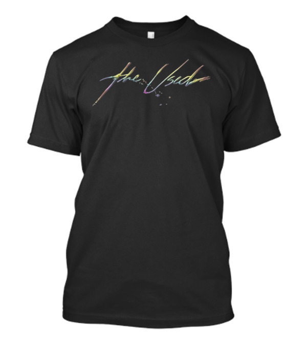 The Used Rainbow Pastel Band Name T-Shirt