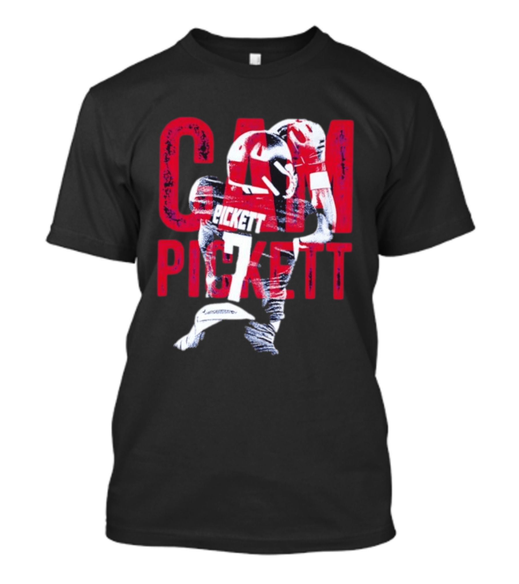 Kenny Pickett Pittsburgh Steelers Cam Pickett Number 7 T-Shirt