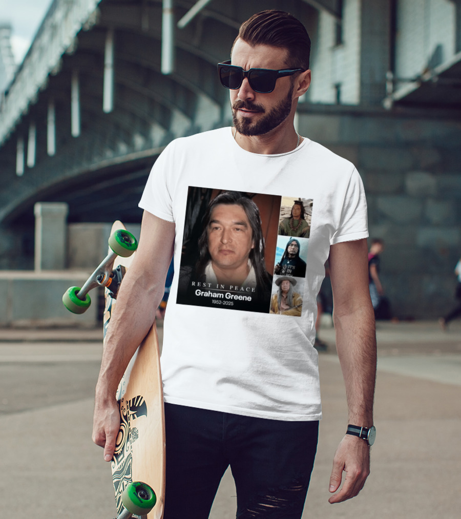Rest In Peace Graham Greene 1952 2025 Memorial T-Shirt