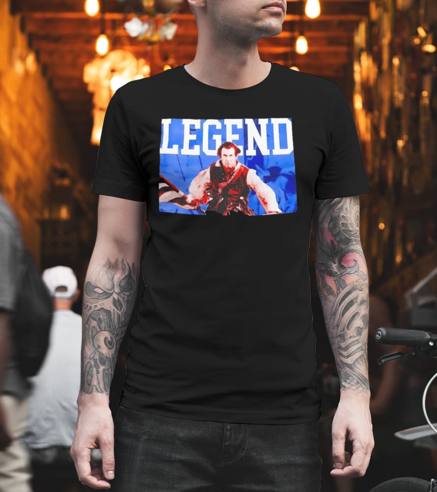 Legend Mel Gibson 2000 Film The Patriot T-Shirt