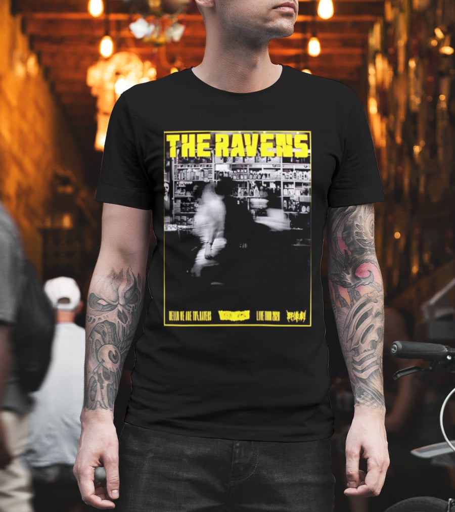 The Ravens Hello We Are The Ravens Voodoo Cat Live Tour 2026 T-Shirt
