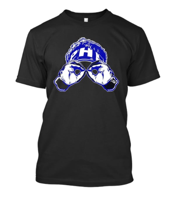 Philadelphia Eagles PHI 12 Hand Gesture Eyeglasses Fan T-Shirt