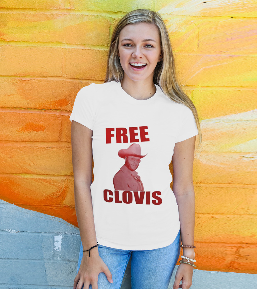 Charley Crockett Free Clovis Cowboy Style Texas Country Music T-Shirt