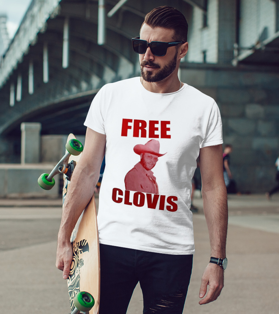 Charley Crockett Free Clovis Cowboy Style Texas Country Music T-Shirt