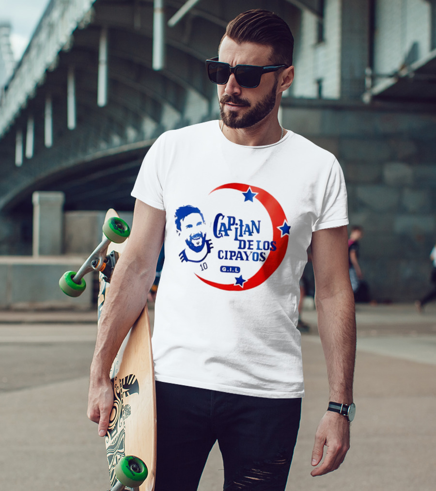 Capitan De Los Cipayos 10 Gelb T-Shirt