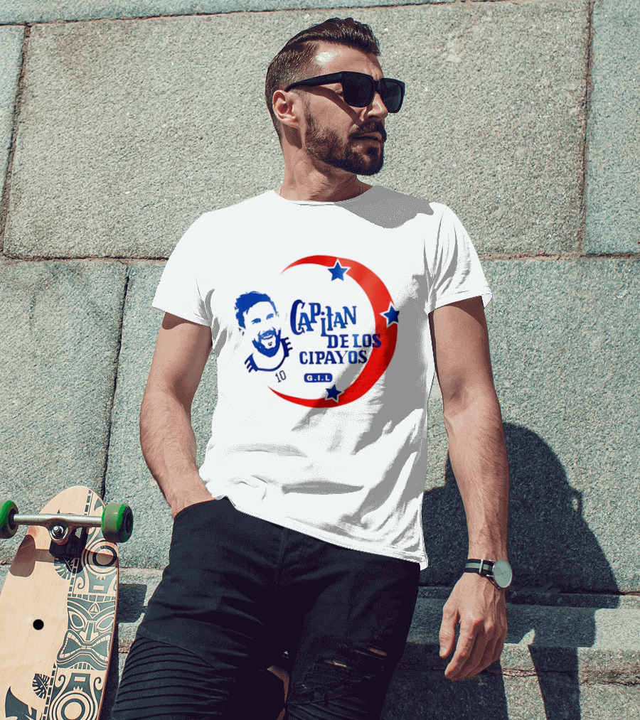 Capitan De Los Cipayos 10 Gelb T-Shirt