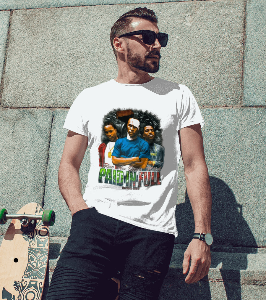 Rico Ace Boogie Mitch Paid In Full Harlem 1986 Iconic Movie T-Shirt
