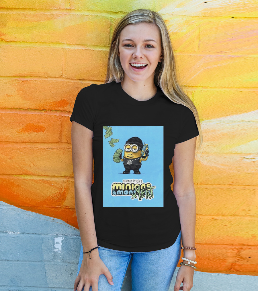 Illumination's Minions & Minions X Yeat Million Dollar Minion T-Shirt