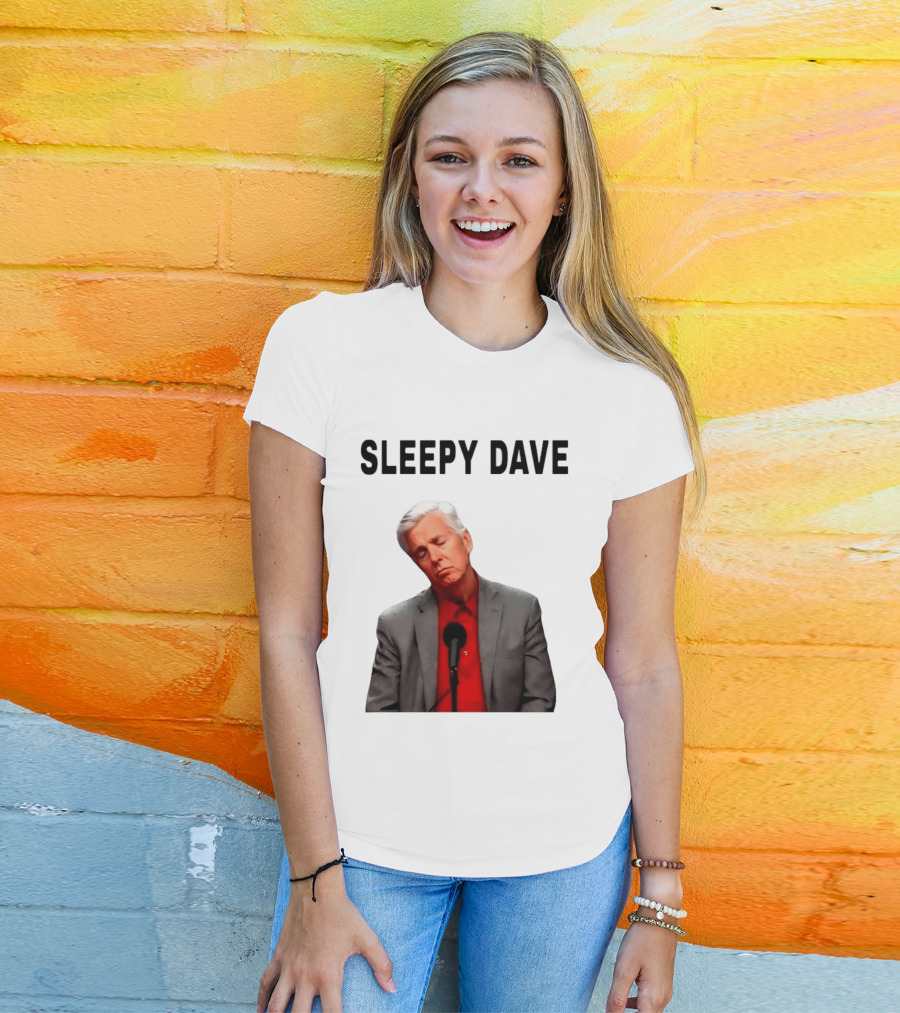Sleepy Dave Dave Dombrowski Meme T-Shirt